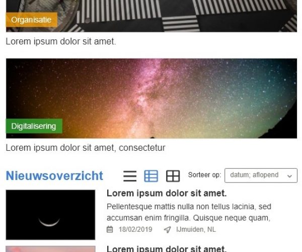Mobile News Image List