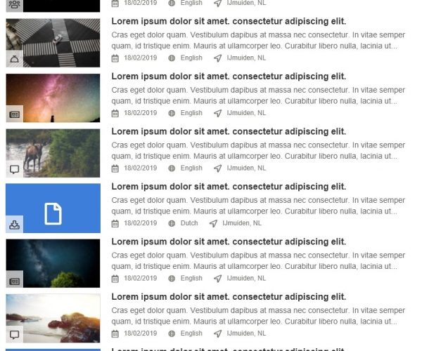 Tablet Search Results